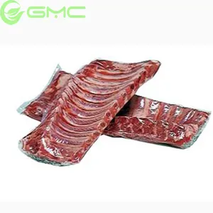 PVDC High Barrier Transparent Plastic Vacuum Shrink Packaging Bag For Processed Meat/Sausages