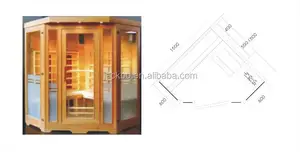 Sauna de vapor portátil y habitación combinada, venta al por mayor, gran oferta de fábrica