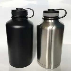 1.8L 304 Stainless Steel Ultra-large Capacity Vacuum Insulated Flask Water Bottle