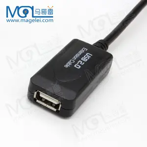 OEM 5M 10M 15M High Speed USB 2.0 Active Extension Cable Usb Male To Female Extension Cable