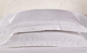 Luxury Cotton Trắng Vải Đồng Bằng <span class=keywords><strong>Sateen</strong></span> 300TC 400TC 600TC Khách Sạn Bedding Quilt Cover Bed <span class=keywords><strong>Sheet</strong></span> Sets Đối Với Khách Sạn Từ Nantong - Product Image 2