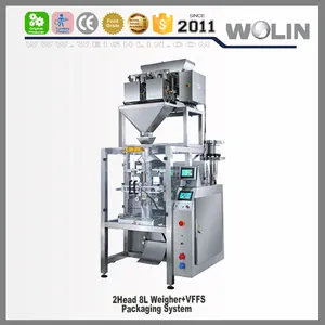 Linear Weigher Weight Filler For Beans 5-10KG Single Head 8L Filling Machine Linear Weigher