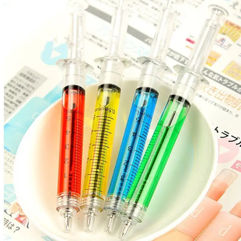 Doctor Nurse Gift Liquid Syringe Injection Ballpoint Pen Ballpen