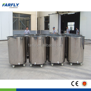 Shanghai FARFLY 1000L Batch-Thermokline-Lagertanks aus Edelstahl für Wasser mit Rädern