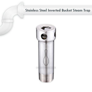 วาล์วสแตนเลสอุตสาหกรรมคว่ำถัง Flanged ดักไอน้ำ - Product Image 5