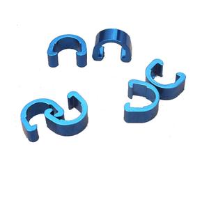 YOUME Abrazaderas de Cable de Freno para Bicicleta de Montaña de Aleación de Aluminio, Clips en C para Bicicleta, Guía de Cable de Freno - Product Image 4