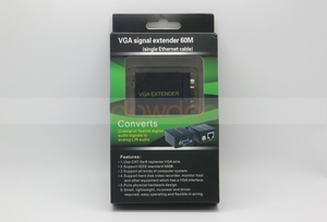 Extensor de Señal VGA de 60 Metros, <span class=keywords><strong>Amplificador</strong></span> Convertidor, <span class=keywords><strong>Cable</strong></span> <span class=keywords><strong>Ethernet</strong></span> Único RJ45 CAT-5E/6 - Product Image 6