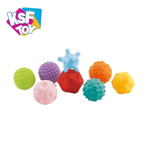 Jouets <span class=keywords><strong>Montessori</strong></span> KSF, balle sensorielle texturée pour bébé, jouets <span class=keywords><strong>de</strong></span> <span class=keywords><strong>bain</strong></span> pour bébé, ensembles <span class=keywords><strong>de</strong></span> blocs <span class=keywords><strong>de</strong></span> construction souples, <span class=keywords><strong>jouet</strong></span> pour bébés et tout-petits - Product Image 2