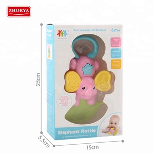 Éléphant secouant cloche faire <span class=keywords><strong>son</strong></span> jouets molaires dentition hochet pour infantile - Product Image 4