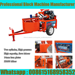 FD1-20M hydraform manuel pavés autobloquants faisant la machine - Product Image 2