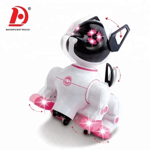 HUADA Educational Simulate Intelligent Electric Plastic Dancing <strong>Robot</strong> <strong>Toy</strong> <strong>Dog</strong> with Music &amp; Light - Product Image 4