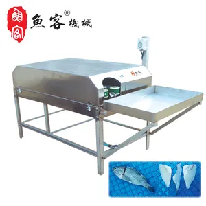 High Speed 40-60 pcs/min Automatic Fish Three Filleting and Cutting Machine Fish Food Sardine Tuna Processing Line Carp Cutter