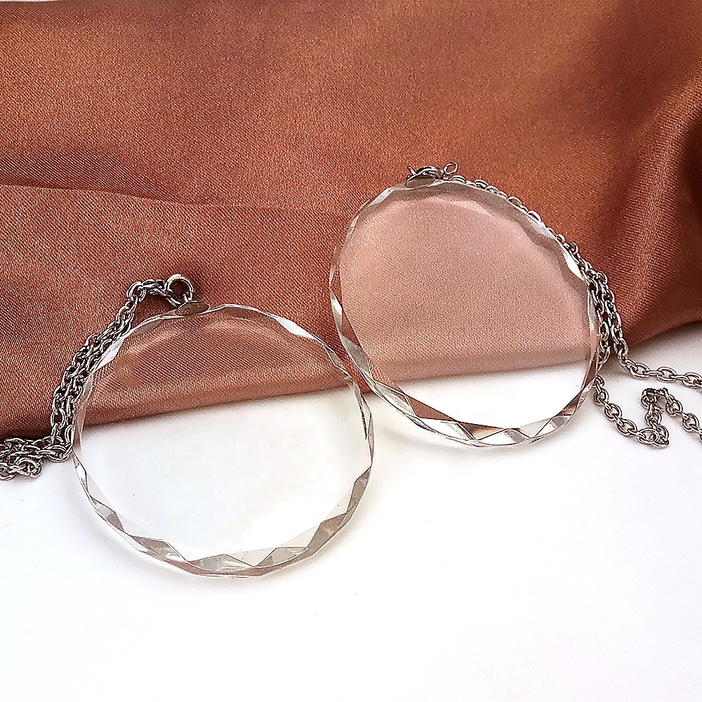 Лидер продаж, свадебное дерево Pujiang, круглые прозрачные праздничные подвесные украшения, рождественские Кристальные блочные украшения