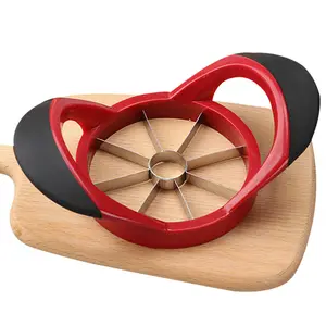 Cấp thực phẩm Apple Slicer Cutter thép không gỉ một cách nhanh chóng cắt trái cây corers cắt đa năng của nhãn hiệu dụng cụ nhà bếp