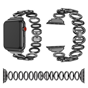 Siyah Fitness Ayarlanabilir Bileklik Için iWatch, Özel Saat Kayışı Band Apple Izle Serisi 1 2 3 Için - Product Image 2