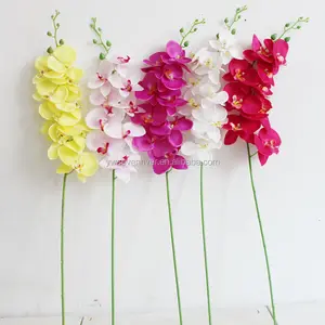 Woondecoratie nep bloemen zijde kunstmatige vlinder orchidee bloemen