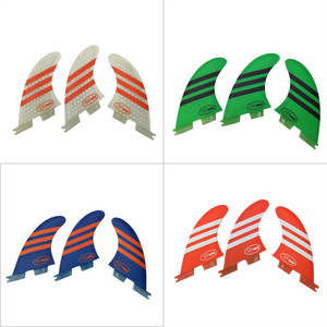 Meilleure Vente De Planche De Surf Aileron G3 SUP Ailettes En Fiber De Verre fcs2 Tri ensemble D'aileron - Product Image 6