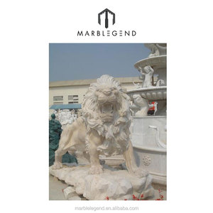 Statua <span class=keywords><strong>di</strong></span> Leone in <span class=keywords><strong>Marmo</strong></span> a Grandezza Naturale, Prezzo <span class=keywords><strong>di</strong></span> Fabbrica Cinese, in Vendita - Product Image 5