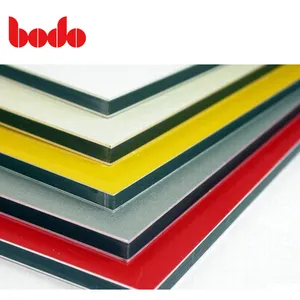 Dibond 2mm 3mm 4mm dekoratif ahşap Panel 6mm Di Panel alüminyum plastik kompozit Panel alüminyum kompozit