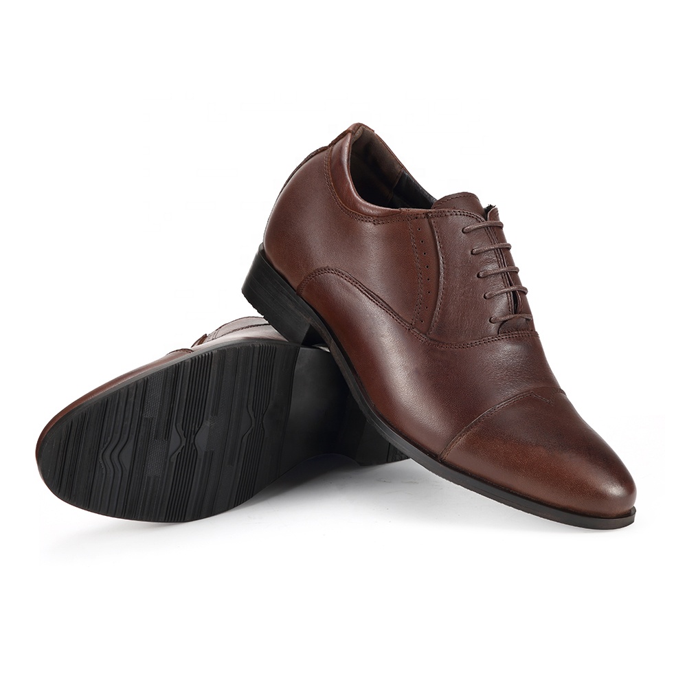 Акция, фирменная мужская обувь, мужская обувь ручной работы, обувь для увеличения роста из коровьей кожи