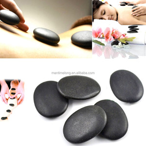 Grandi Pietre di Basalto per Spa, Terapia di Massaggio con Pietre Naturali di Lava - Product Image 2