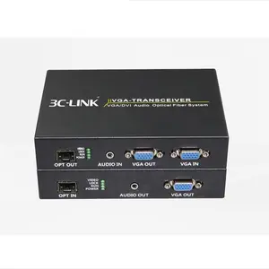 High Definition 3G Vga Video Optische Transceiver Single Mode Multi Mode Fiber Transmissie Vga Converter