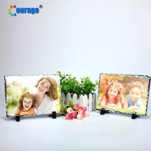 15*20Cm Đồng Bằng Báo Chí Nhiệt Thăng Hoa Trống Đá Phiến Khung Ảnh SH-03 - Product Image 5