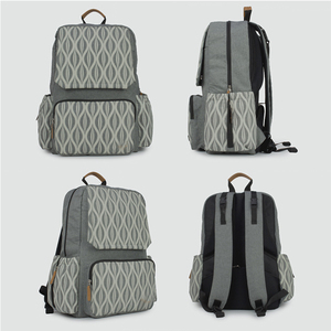 ODM OEM poliéster mamá bebé bolsa multifuncional Jordania adultos bebé mochila bolsa <span class=keywords><strong>de</strong></span> pañales - Product Image 2