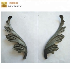 Hoa Hồng Thép Đúc/Hoa Và Lá Thủ Công Bằng Sắt Rèn - Product Image 6