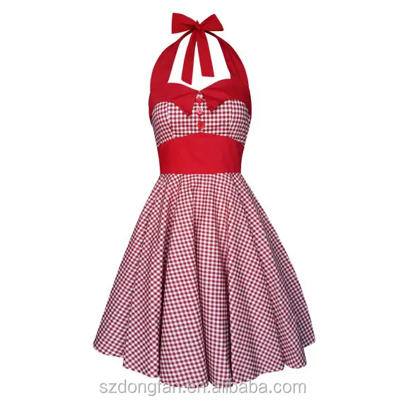 गर्मी की पोशाक पिन अप रॉकबिली लाल छाता पोशाक 50 के दशक रेट्रो स्विंग विंटेज प्रेरित होकर सूरज पोशाक वर प्लस आकार