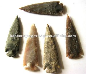 Puntas de flecha hechas a mano, venta al por mayor, piedras preciosas - Product Image 1