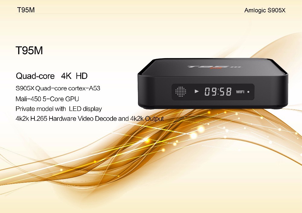 S905X Android media player Amlogic de Cuatro Núcleos 2G 8G 4 K XBMC inteligente Google TV BOX Bluetooth HD 2.4 Ghz WiFi Mini PC