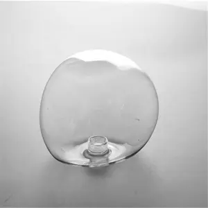 手工吹制的透明不规则形 G9 硼硅酸盐玻璃灯盖