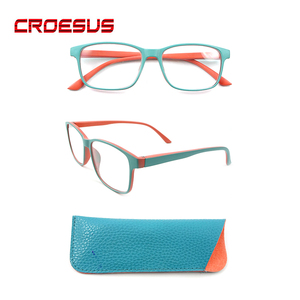 Vente en gros <span class=keywords><strong>incassable</strong></span> femmes hommes lunettes <span class=keywords><strong>de</strong></span> <span class=keywords><strong>lecture</strong></span> avec étui - Product Image 2