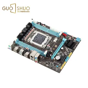 جديد 19 سنتيمتر X 24 سنتيمتر اللوحة X79 10xusb2.0 2xusb3.0 Lga 2011 Ddr3 دعم Ecc Ram اللوحة M Atx اللوحة الأم سطح المكتب