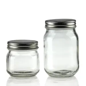 Wholesale 250ミリリットルSmall Capacity Empty Sealable Glass Jar