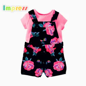 Großhandel Cute Flower Baby Jumper Neugeborenen Kleidung