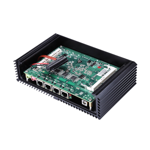 2019 Gráficos HD <span class=keywords><strong>Intel</strong></span> 4 escritorio Lan Pfsense Firewall Industrial sin ventilador Mini PC - Product Image 6