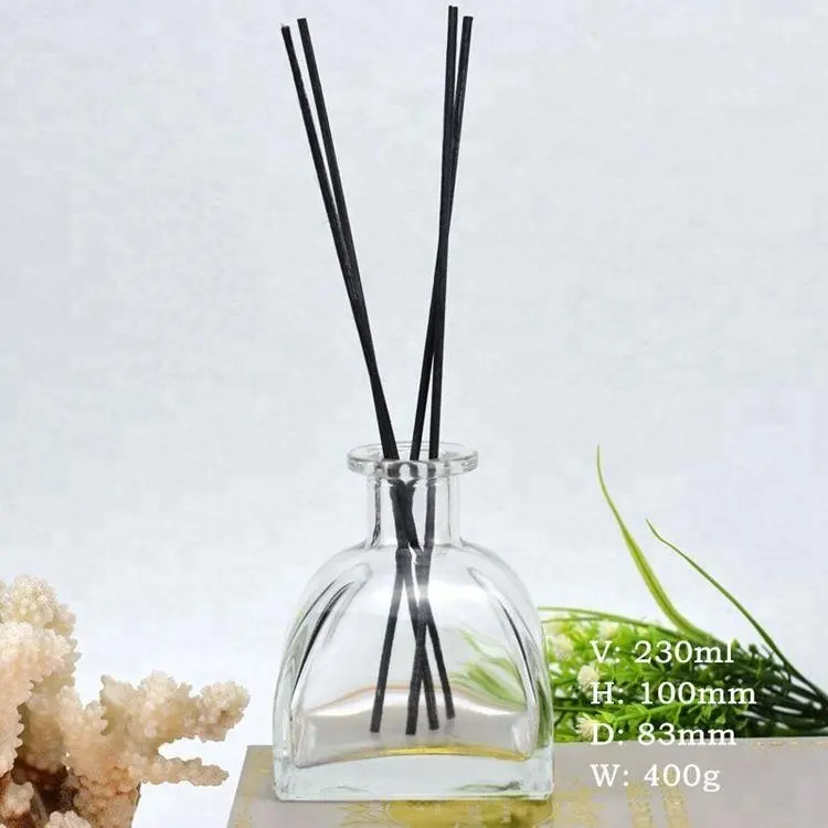 50 ml 100 mL yurta forma ambientador aroma botella de vidrio con corcho