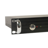 Sistema Telefónico VoIP PBX para Oficina IPX3000-4E1 4 SPAN E1/T1 Compatible con Trixbox Intel Atom N270 1.6GHz 2GB DDR2 Negro Montable en Rack