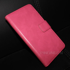 Cổ Điển Pha Lê Crazy Horse Grain Wallet Phong Cách Da Lật Bìa Trường Hợp Đối Với <span class=keywords><strong>Blackberry</strong></span> Priv - Product Image 4