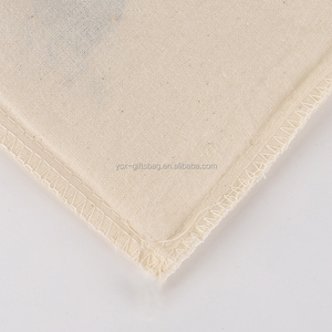 Sac en <span class=keywords><strong>coton</strong></span> mousseline avec cordon de serrage et ruban gros-grain - Product Image 6