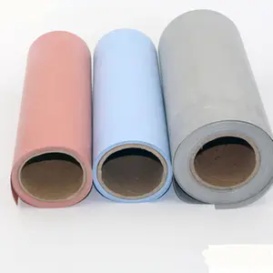 Silicone high heat transfer resistance and buffer thin silicone sheet