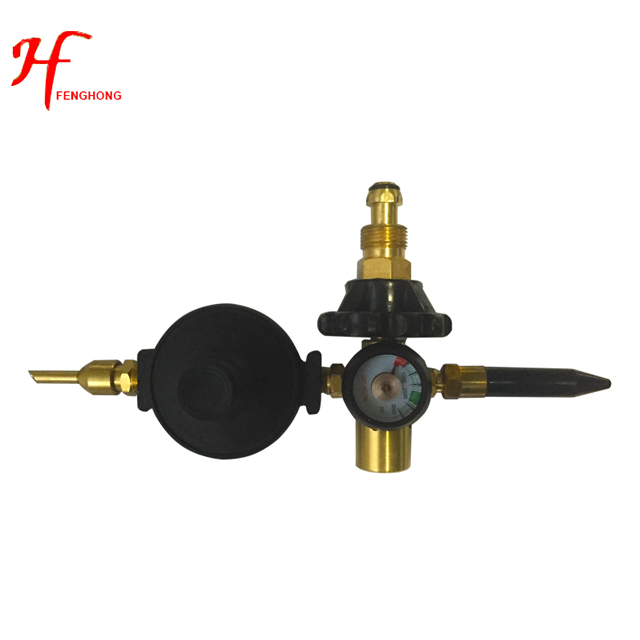 Воздушный насос с автоматическим отключением, регулятор гелия с манометром и ручным колесом