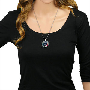 Venta al por mayor de plata católica flor encanto cúpula de cristal verso de la <span class=keywords><strong>Biblia</strong></span> collares fe inspiradora mujeres hombres joyería <span class=keywords><strong>cristiana</strong></span> regalos - Product Image 6
