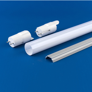 T8 led 플라스틱 압출 알루미늄 프로파일 엔드 캡 - Product Image 3