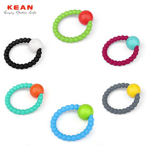 <span class=keywords><strong>Bracelet</strong></span> à mâcher pour bébé, anneau de dentition en <span class=keywords><strong>silicone</strong></span>, brosse à dents
