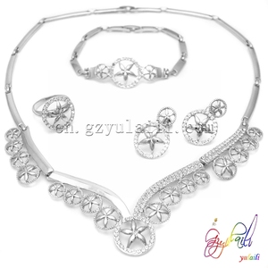 Ensembles de bijoux de noce pas cher ensembles de bijoux de mariage indien ensemble de bijoux artificielle - Product Image 6