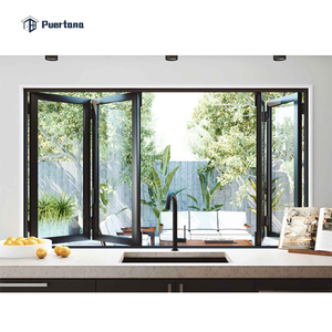 Prefabbricati Bifold Finestra Profilo In Alluminio Finestre E Porte - Product Image 5