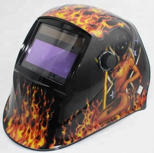 HMT Brand New Auto Assombrissement Solaire Casque De Soudage Grind Mode ARC <span class=keywords><strong>MIG</strong></span> Capot Fabricant 100x53mm True Color Filter - Product Image 3